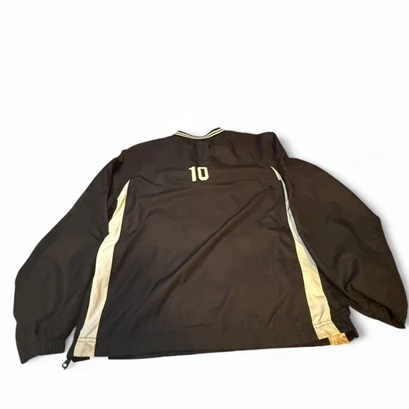 Black and Cream Monster Pullover windbreaker Jacket - Picture 6 of 6
